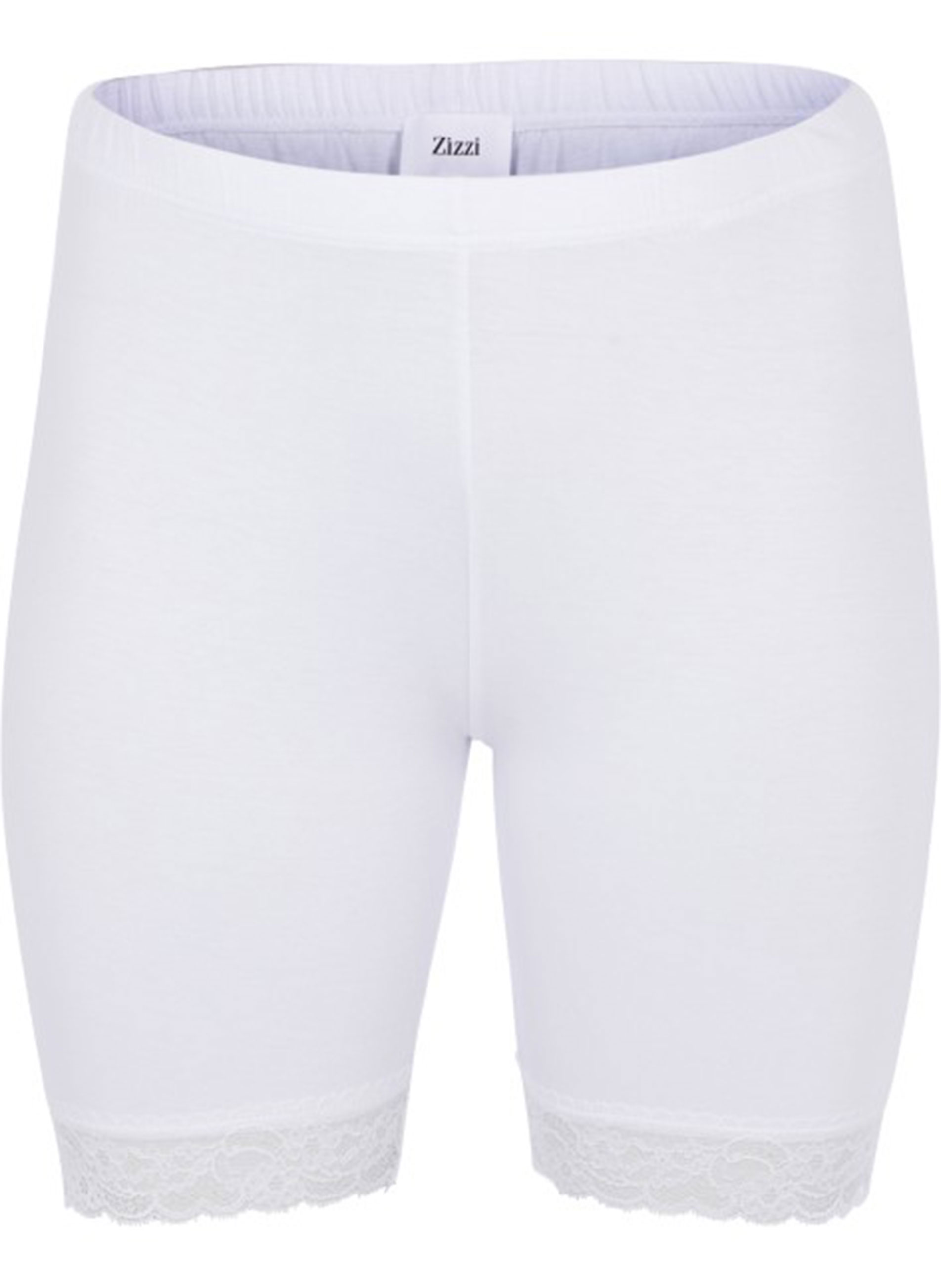 Άσπρο Shorts με Δαντέλα στο Τελείωμα ΕΣΩΡΟΥΧΑ > SHAPEWEAR