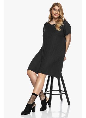 Jersey Φόρεμα Μαύρο Casual 2021_03_30-Maniagz3632 Maniags