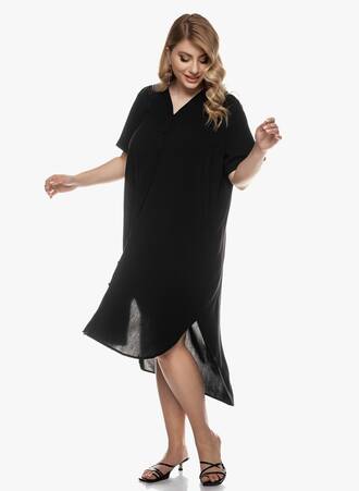 Πουκάμισο Φόρεμα Μαύρο 2022_03_23-28-Maniags0350 Maniags