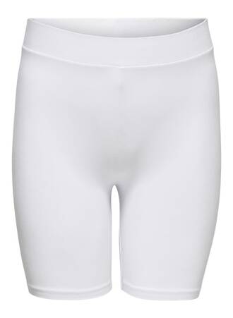 Βαμβακερό Biker Shorts Λευκό Maniags