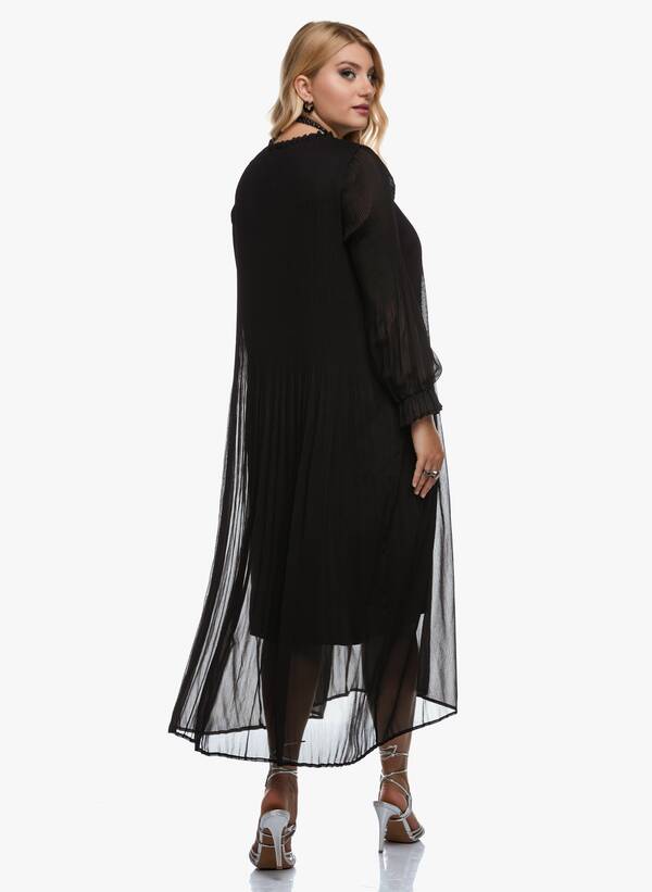 Φόρεμα Μαύρο Πλισέ 2020_09_15-Maniags2935 Maniags