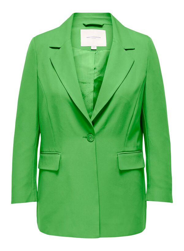 Σακάκι Μεσάτο Ανοιχτό Πρασινό με Κουμπί only-curvysolidcoloredblazer-green__7_ Maniags