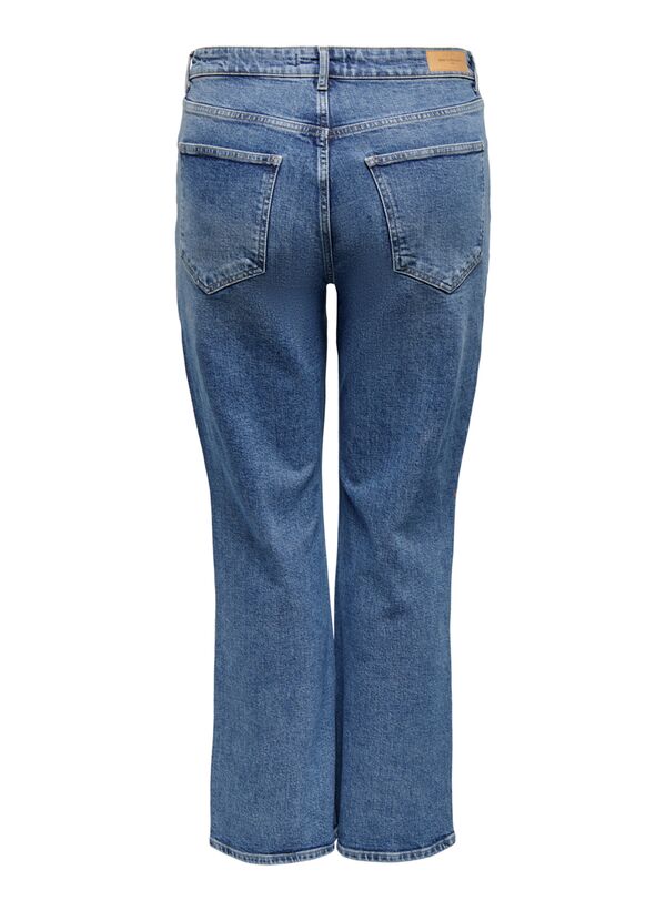 Τζιν Παντελόνι Straight Fit με Σκισίματα only-jeansstraightfit-blue-_1_ Maniags