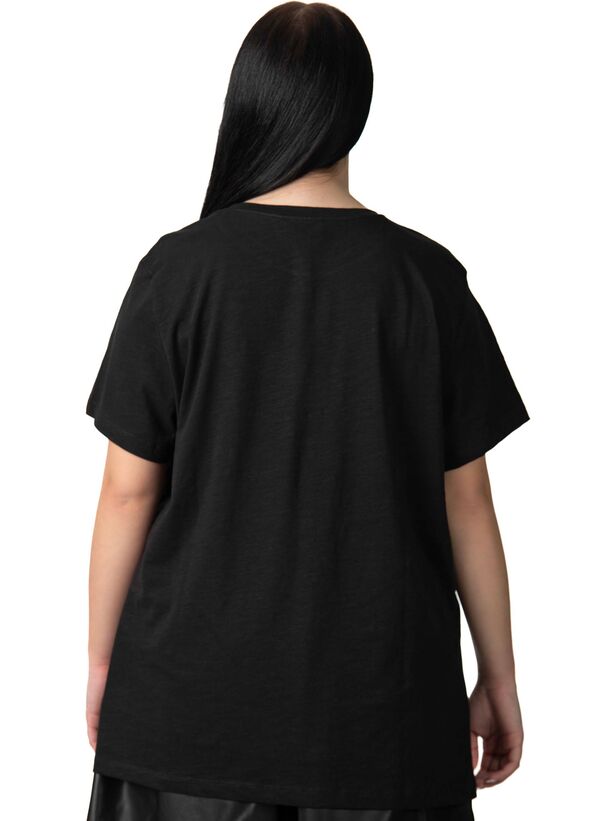 T-shirt Μαύρο με Τύπωμα _MG_0727 Maniags