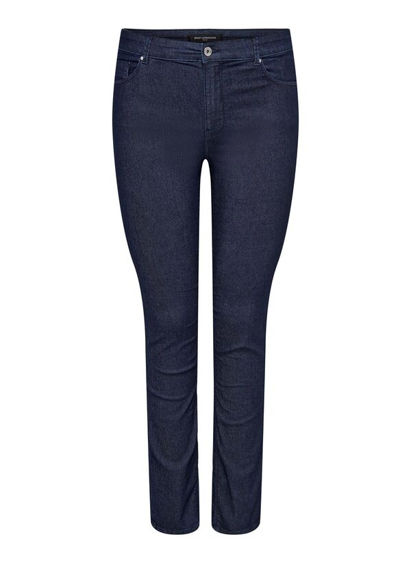 Denim Παντελόνι Dark Blue Straight Fit only-straightfitmidwaistcurvejeans-blue__14_ Maniags